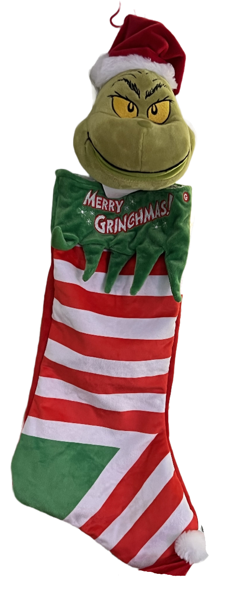 Animated Grinch Stocking 12