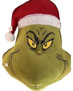 Wall Hanging Grinch Head
